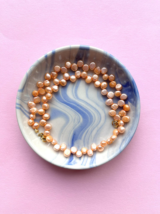 Naszyjnik Apricot Pearl