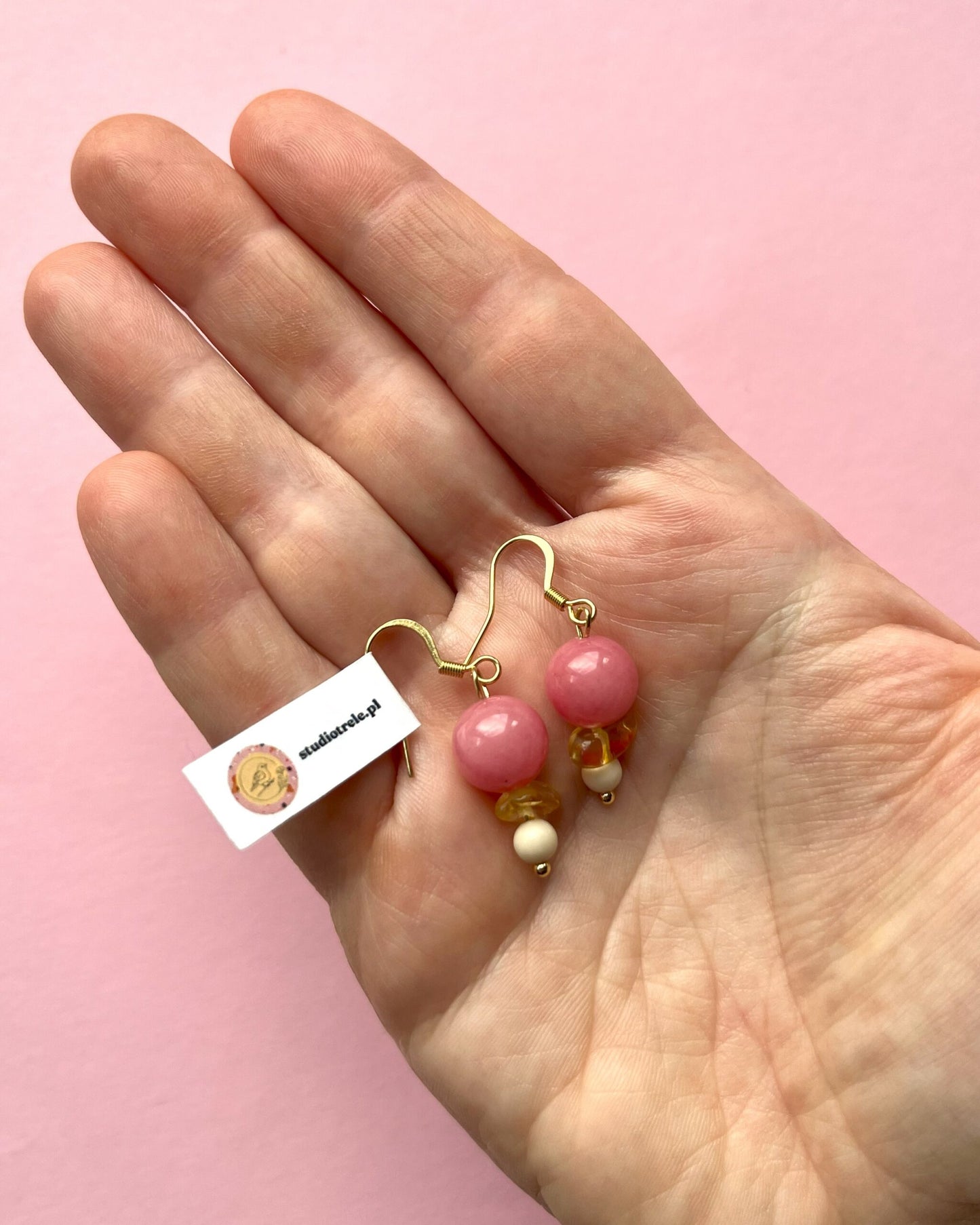 Kolczyki Jade Ball No. 1