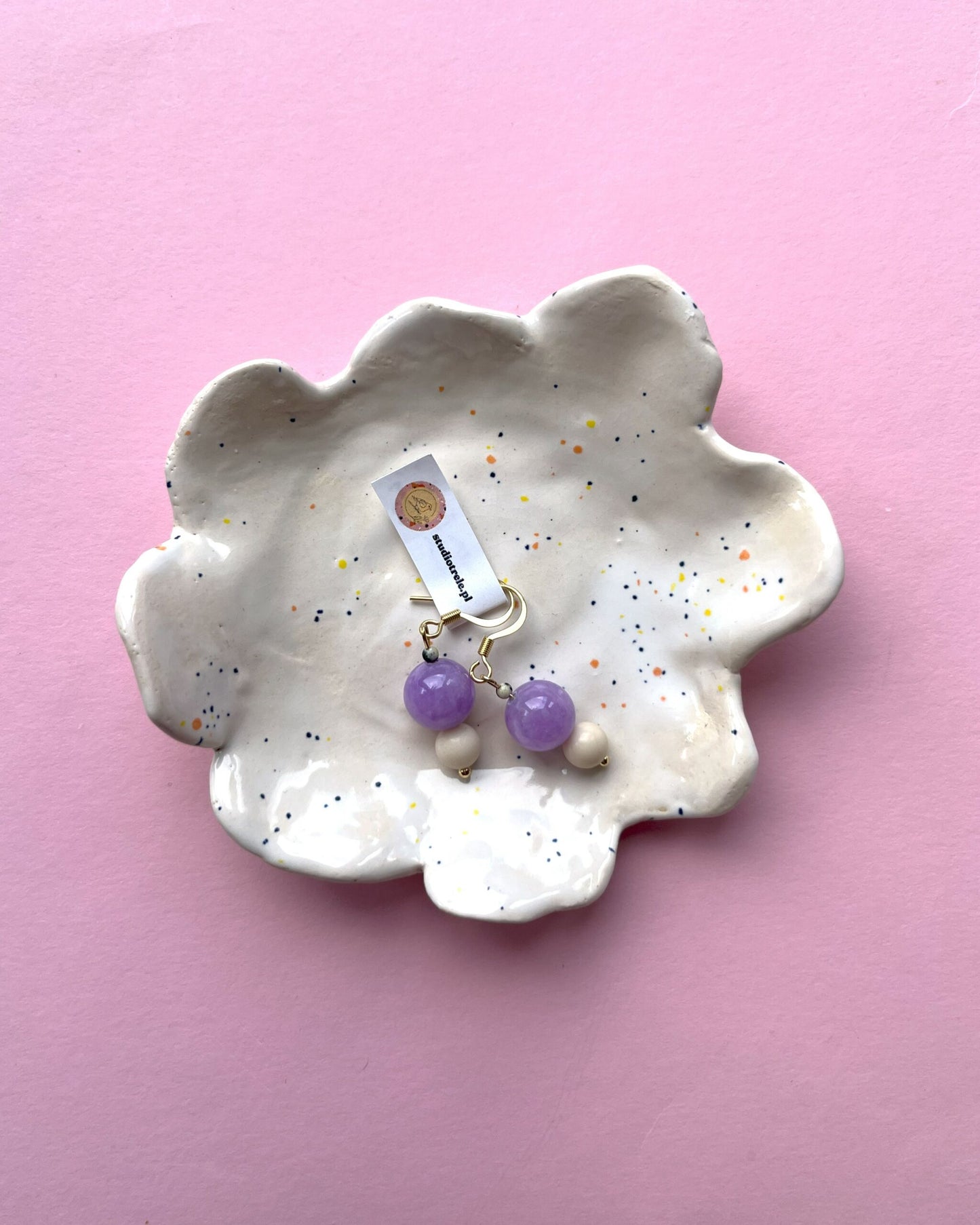 Kolczyki Jade Ball No. 2