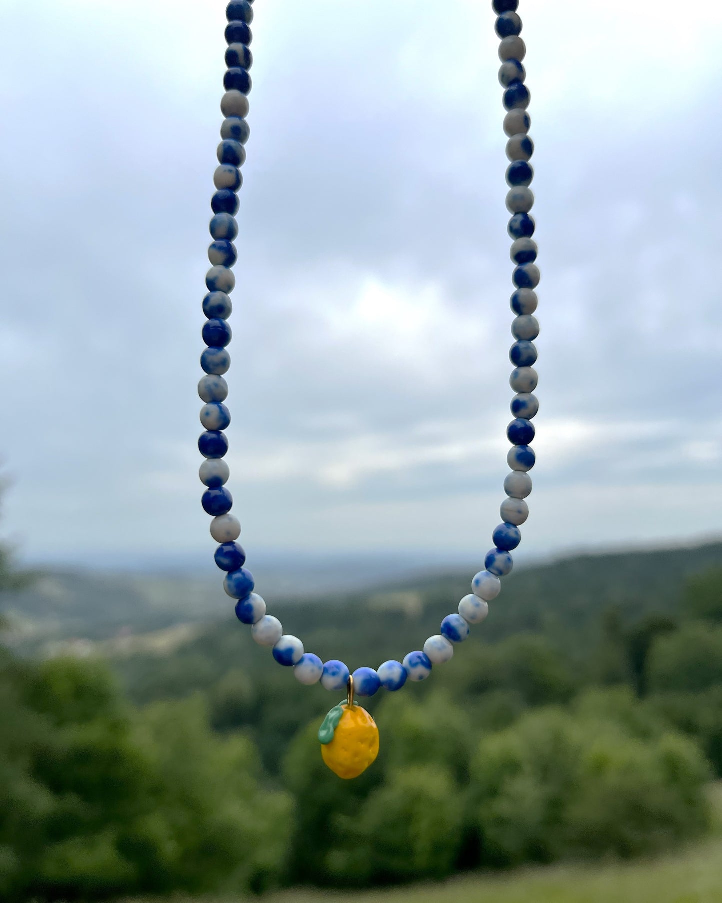 Naszyjnik Blue Sky & Lemon