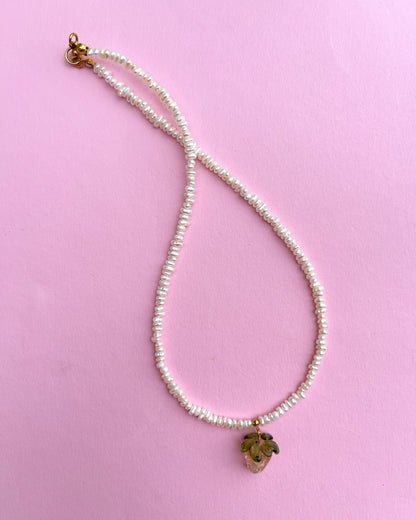 Naszyjnik Transparent Strawberry No.1