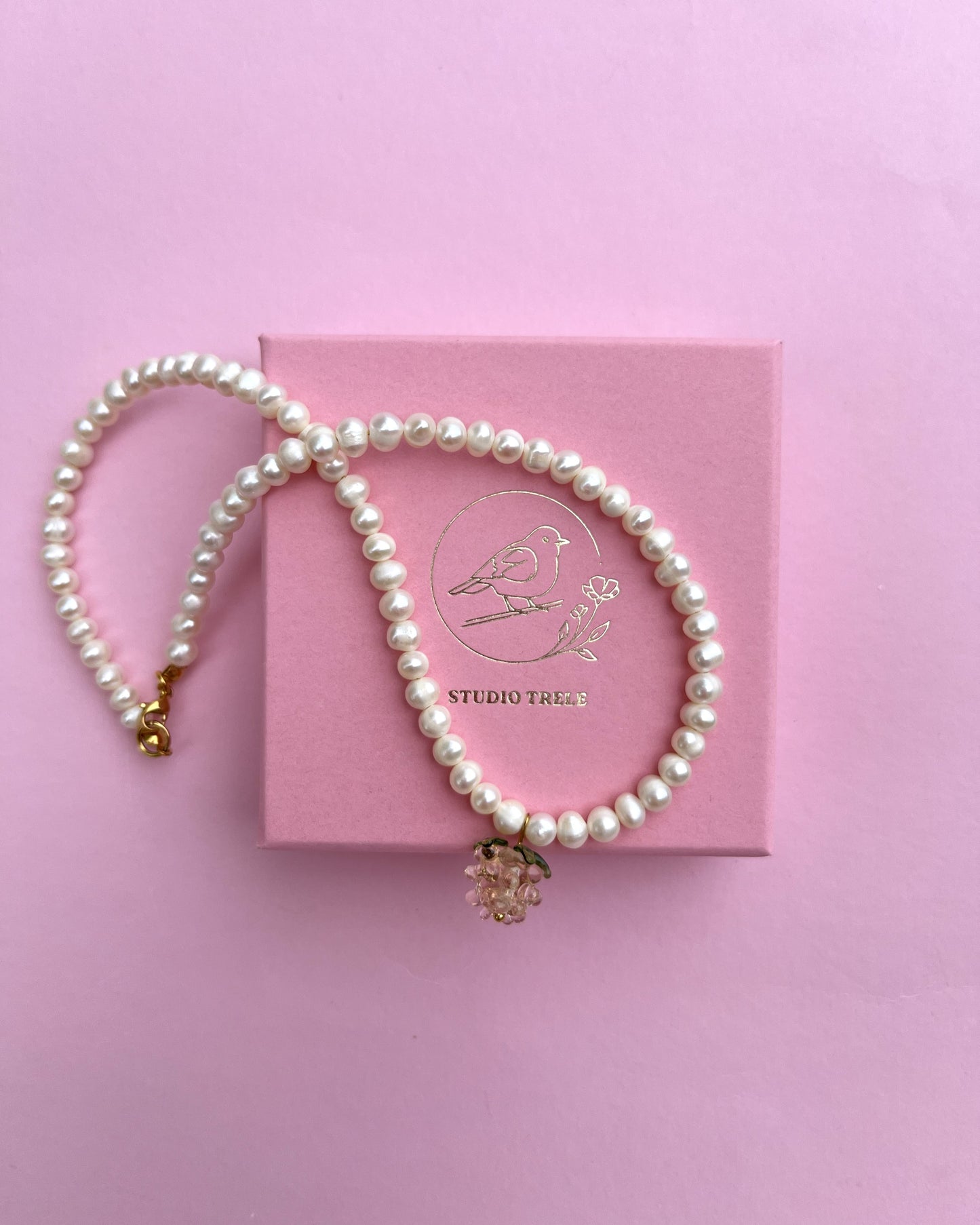 Naszyjnik Pink Raspberry