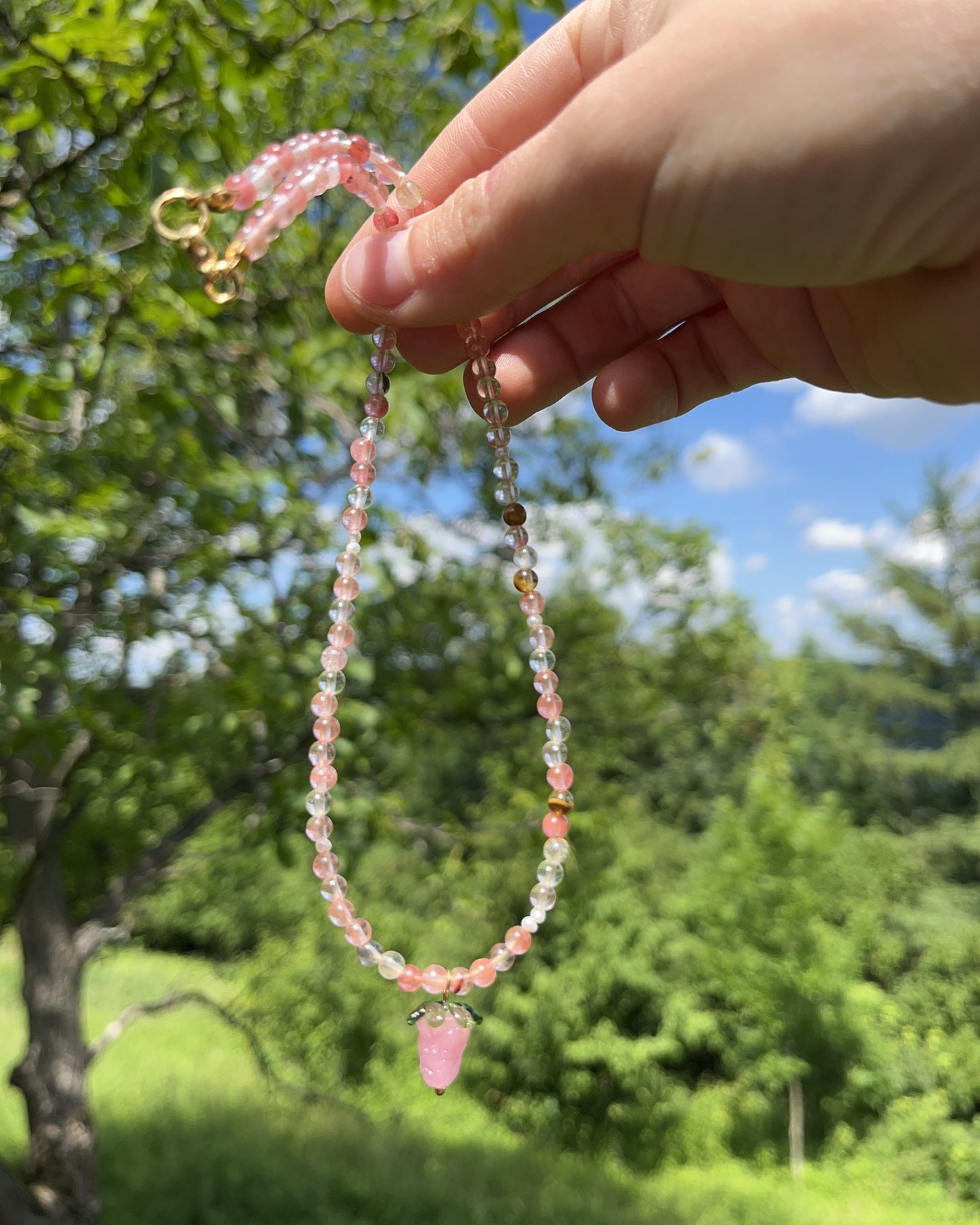 Naszyjnik Summer Strawberry