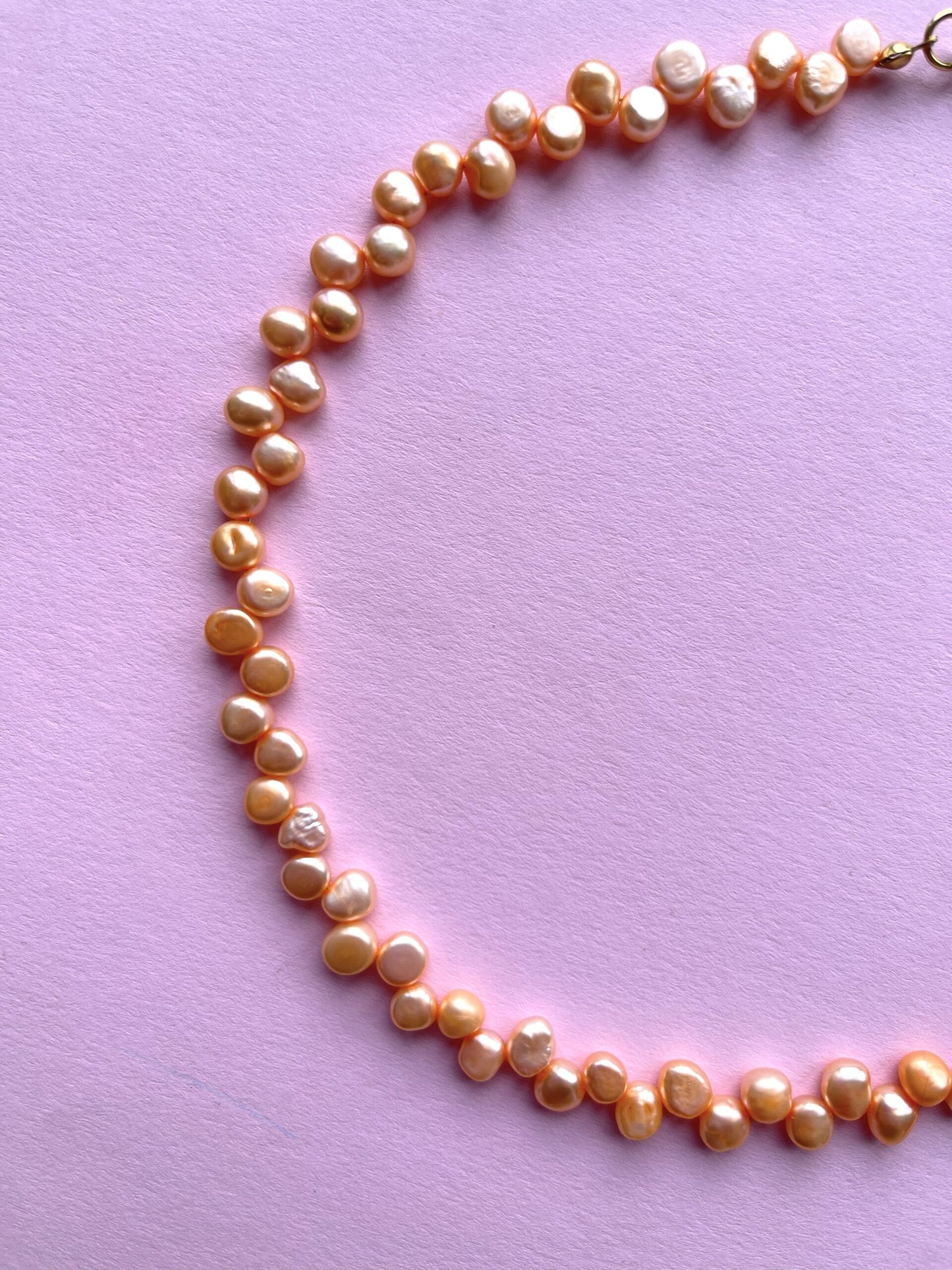 Naszyjnik Apricot Pearl