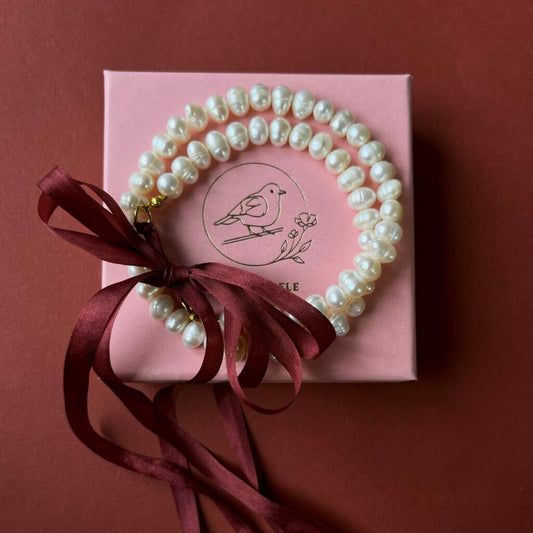 Naszyjnik Pearl & Silk