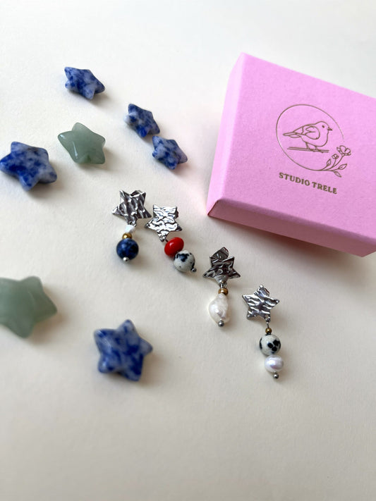 Kolczyki Mix & Star