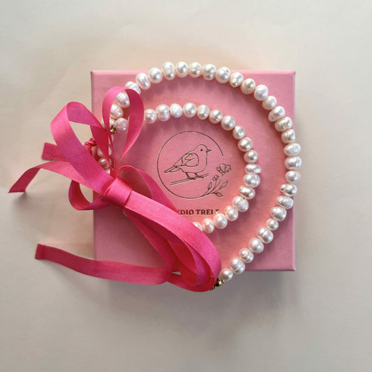 Naszyjnik Pearl & Silk