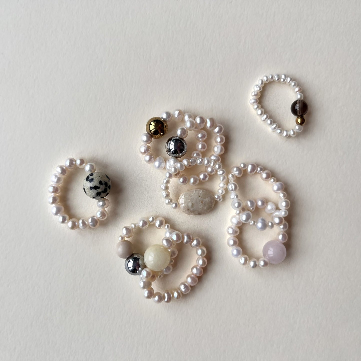 Pierścionek Pearl Orbit Pure