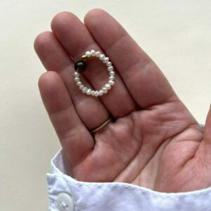 Pierścionek Pearl Orbit Smoky